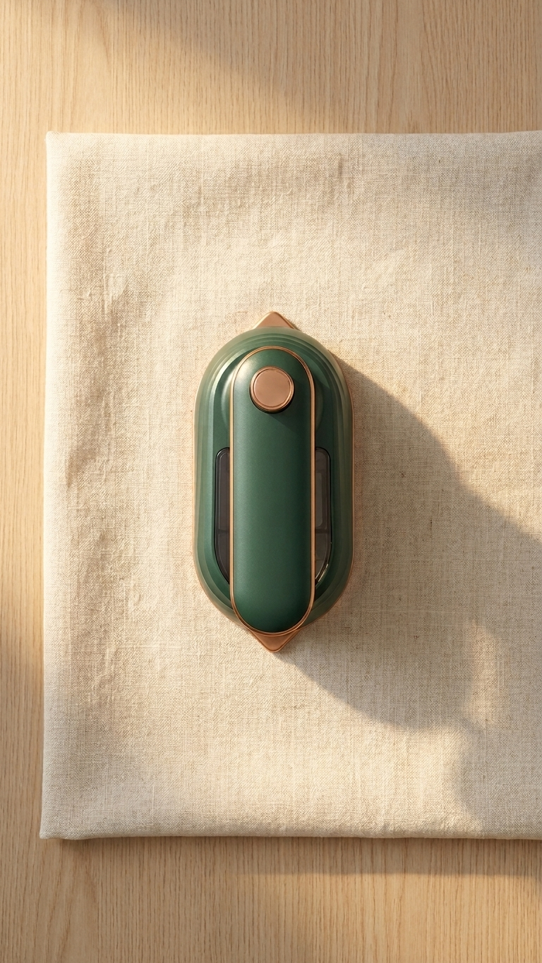 Mini Portable Clothes Iron – Rotating Steam Press for Travel & Daily Use