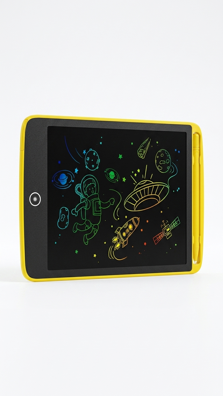 Reusable LCD Writing Tablet for Kids – Colorful Drawing & Writing Pad