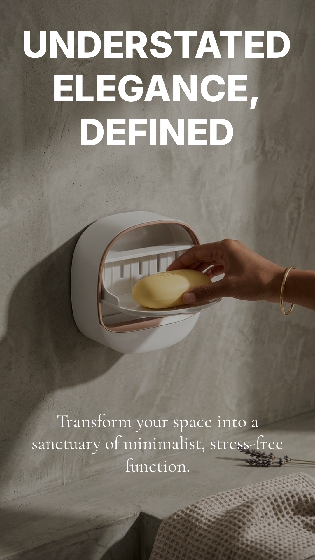 portable soap container