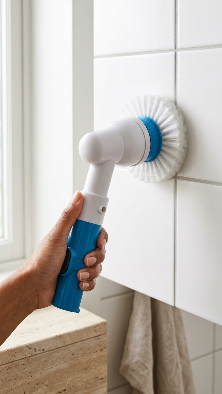 Portable Spin Scrubber – Wireless Bathroom & Kitchen Cleaning Tool
