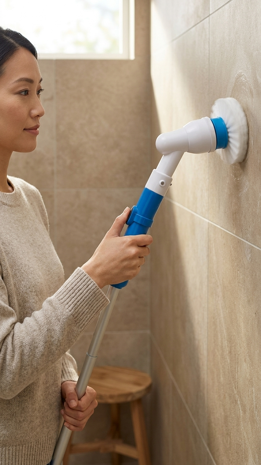 Portable Spin Scrubber – Wireless Bathroom & Kitchen Cleaning Tool