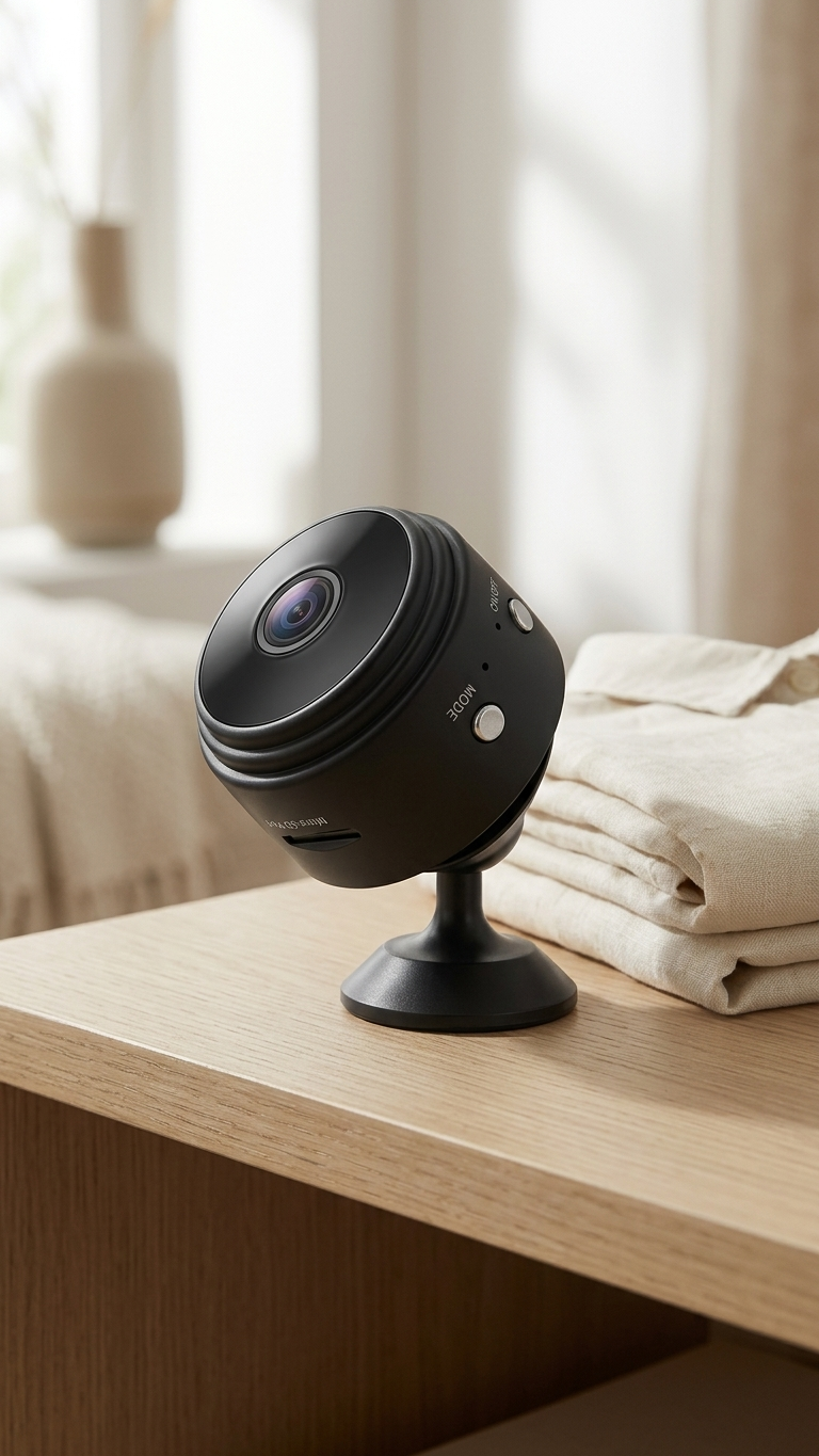 A9 Mini Hidden WiFi Camera – 1080P Rechargeable Security Cam